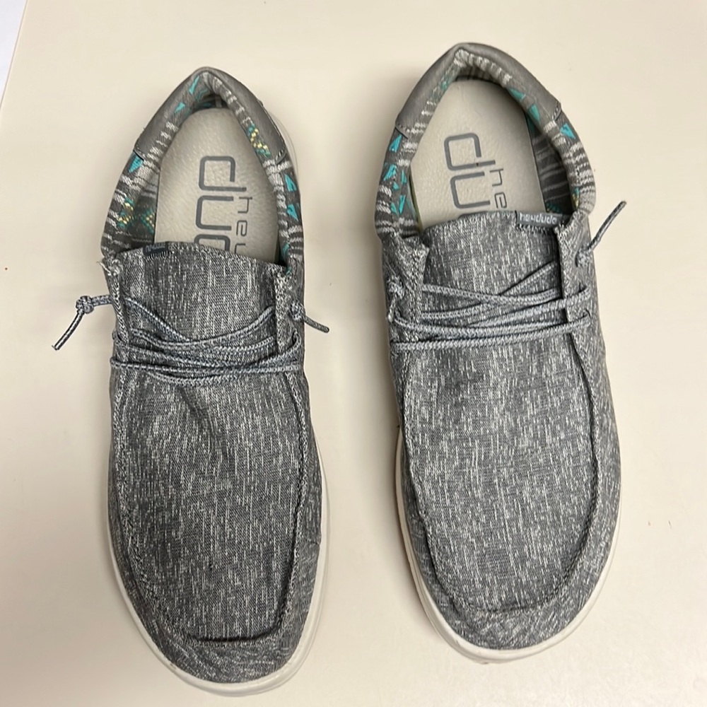 Hey Dude Gray Loafers